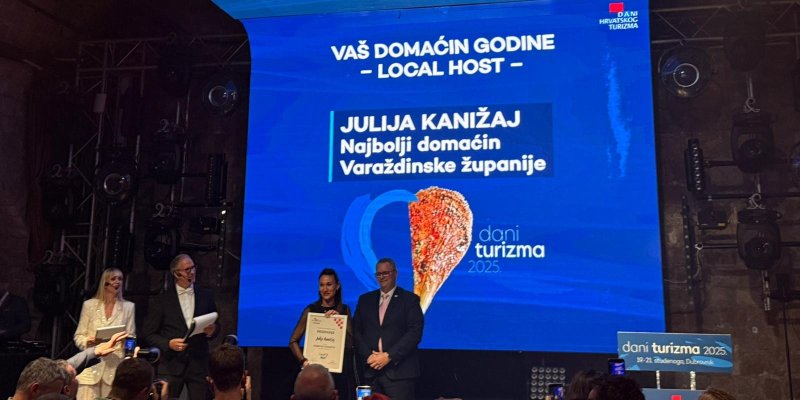 Julija Kanizaj Wins the Local Host Award 2025 for Varaždin County